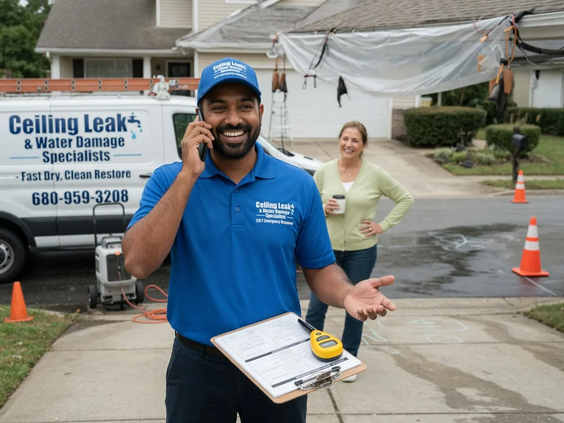 Ceiling Leak Cleanup Williston Park, NY FAQs